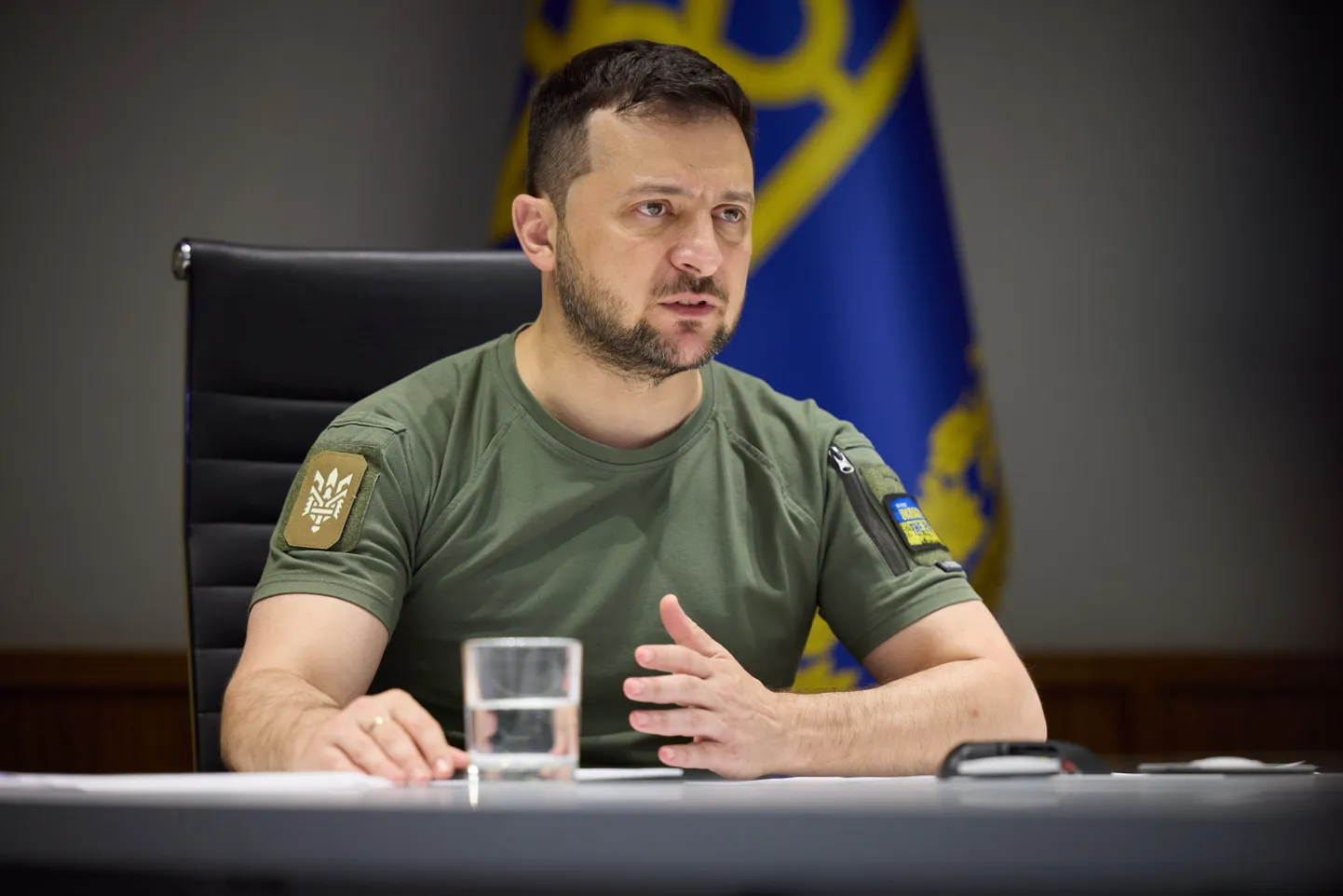 Ukraina president Volodõmõr Zelenskõi.
