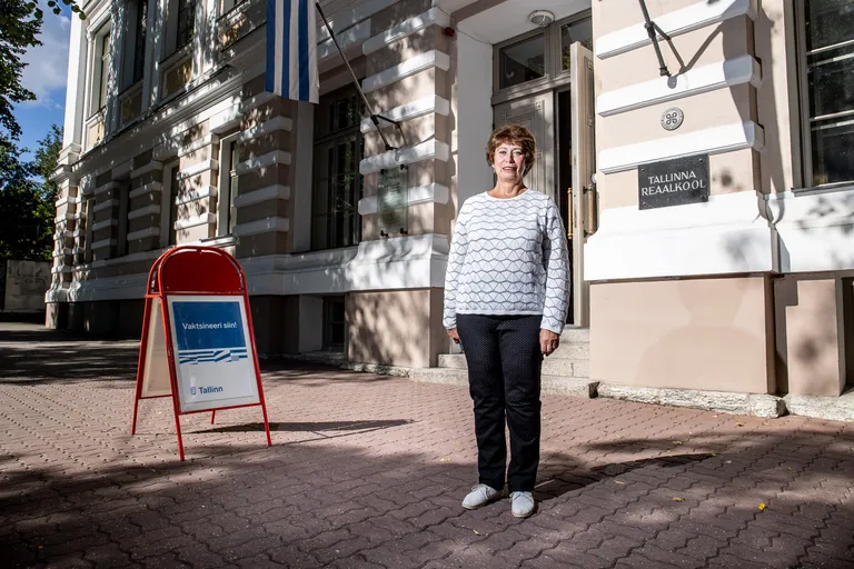 Tallinna Reaalkooli direktor Ene Saar.