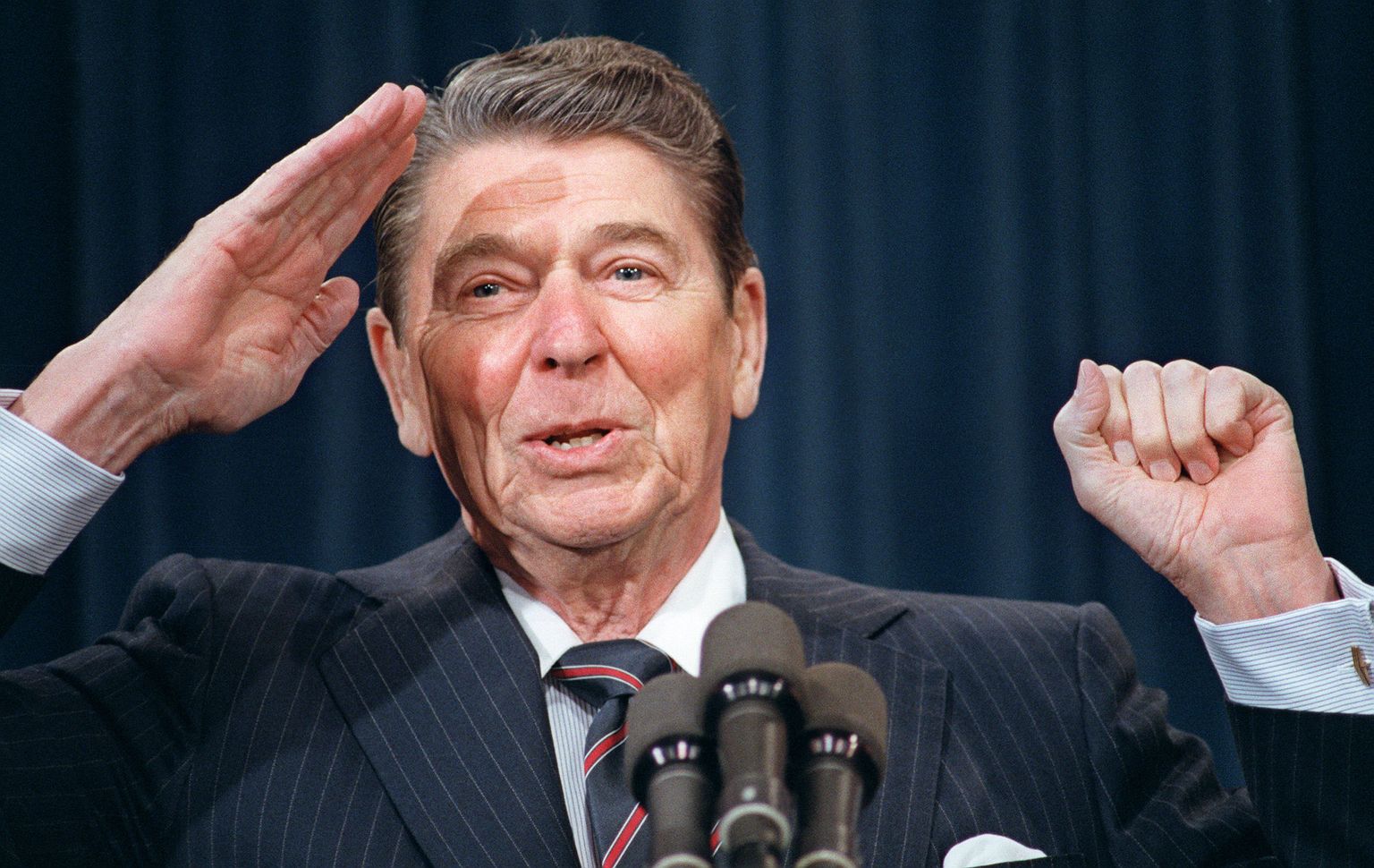 USA president Ronald Reagan 1987. aastal.
