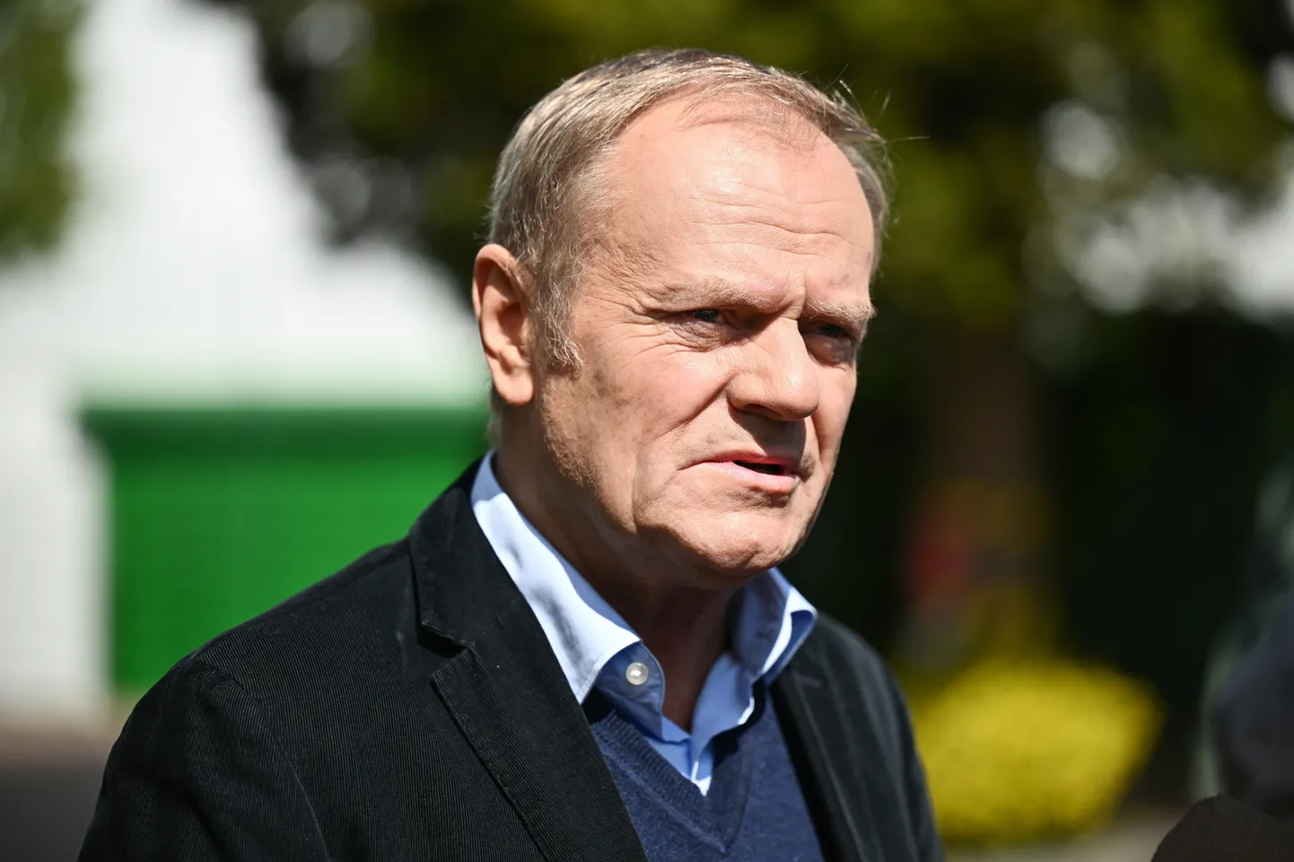 Poola peaminister Donald Tusk 18. mail 2025.