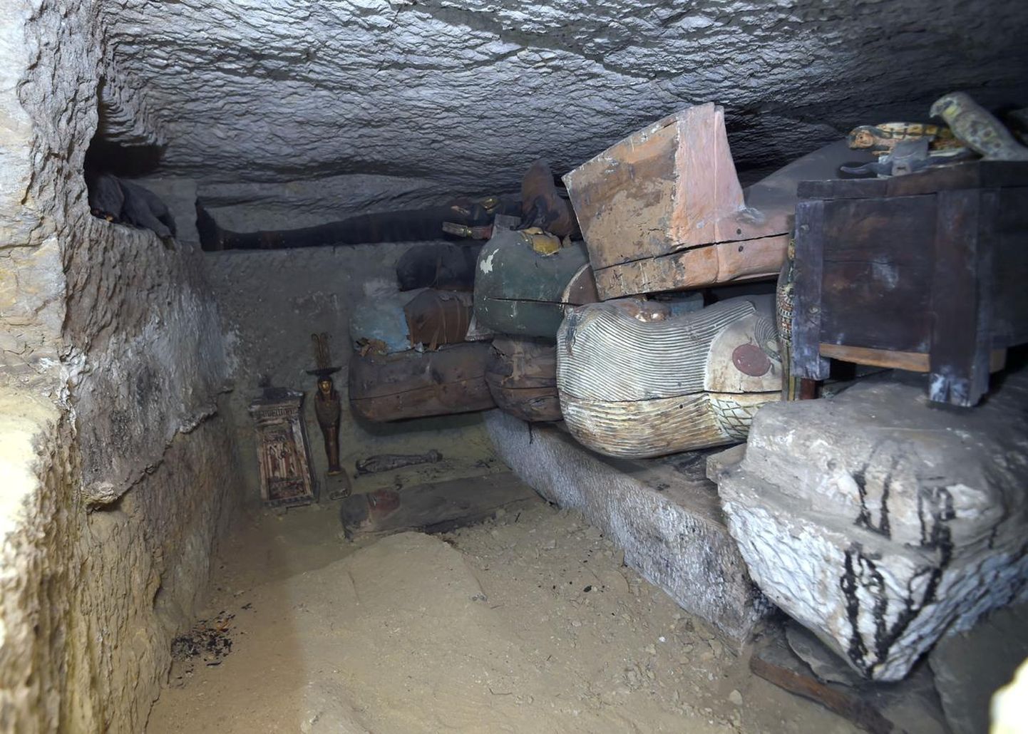 Egiptuses Saqqaras leiti veel sadu muumiaid, mis on puidust sarkofaagides