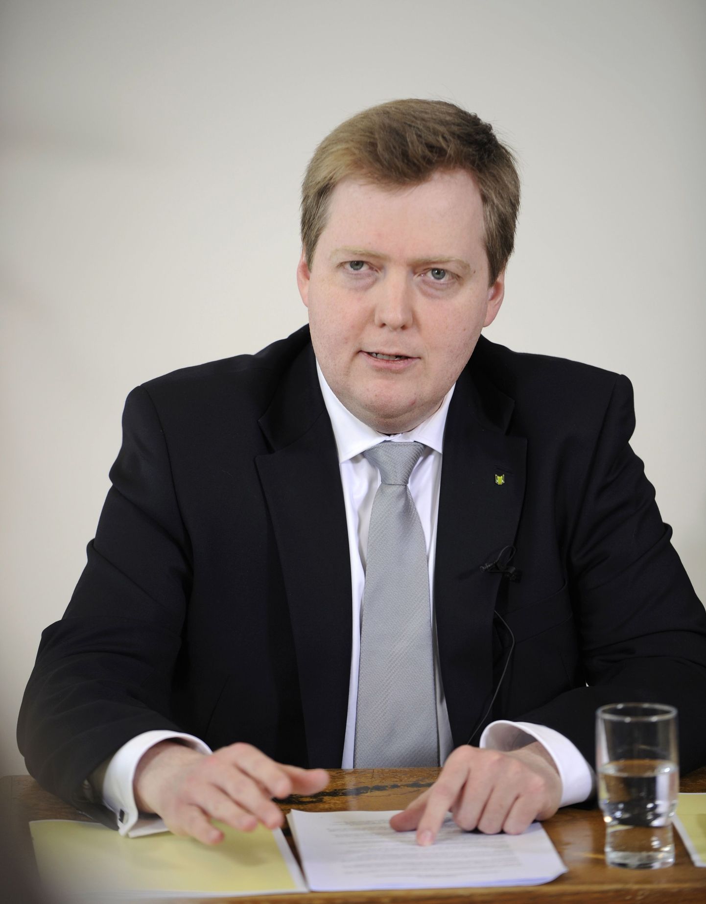 Islandi uus peaminister Sigmundur Gunnlaugsson