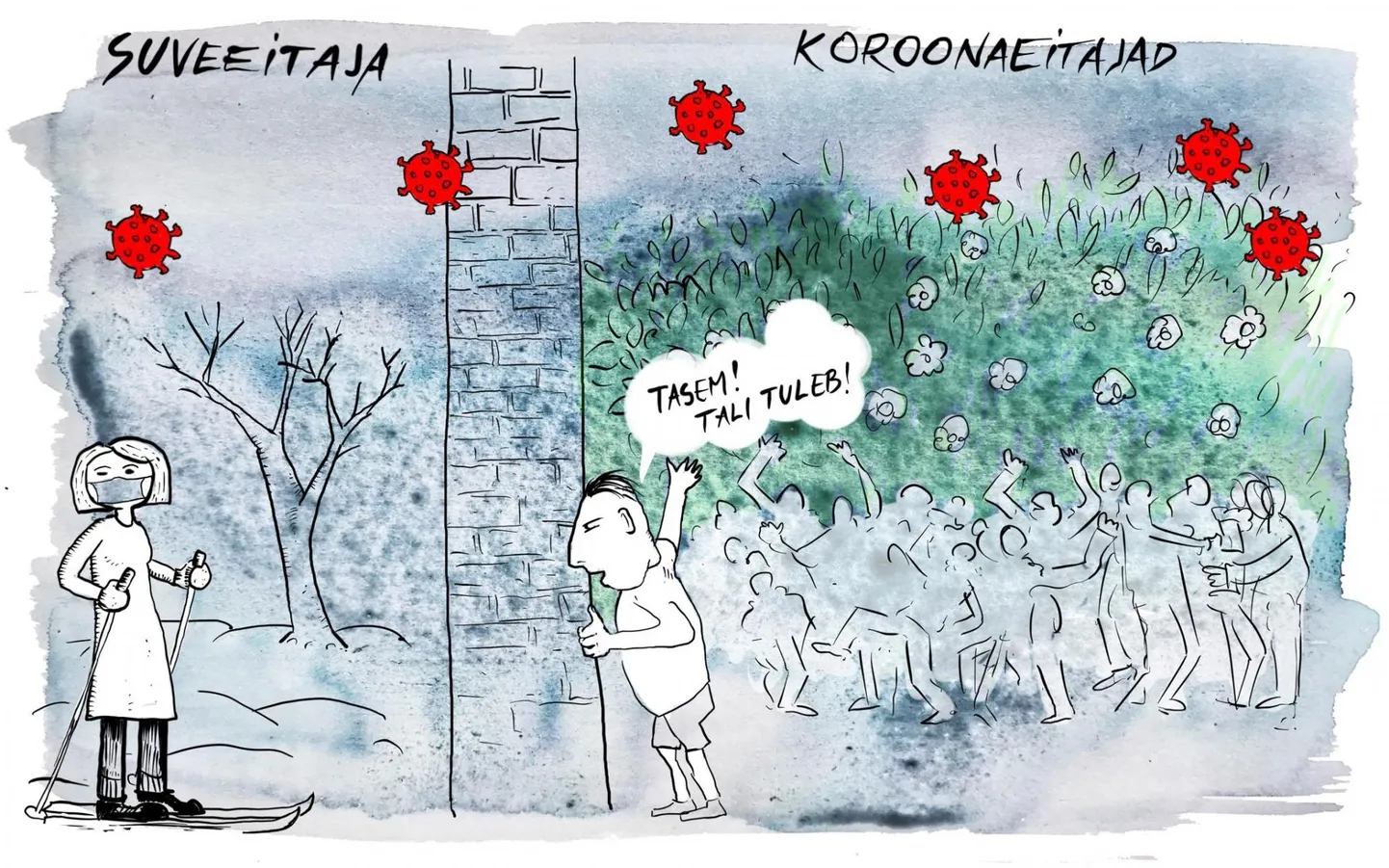 Kui suvel riik lukku läheb, saavad elujõudu salapeod.