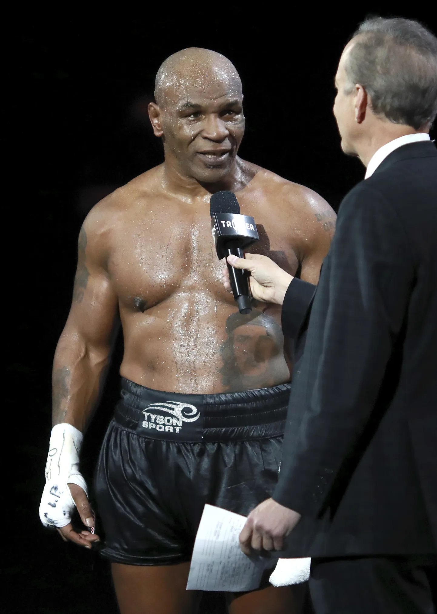 Mike Tyson.
