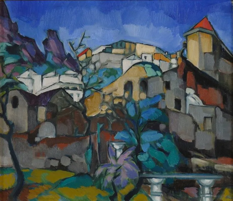 Konrad Mägi. «Capri maastik».