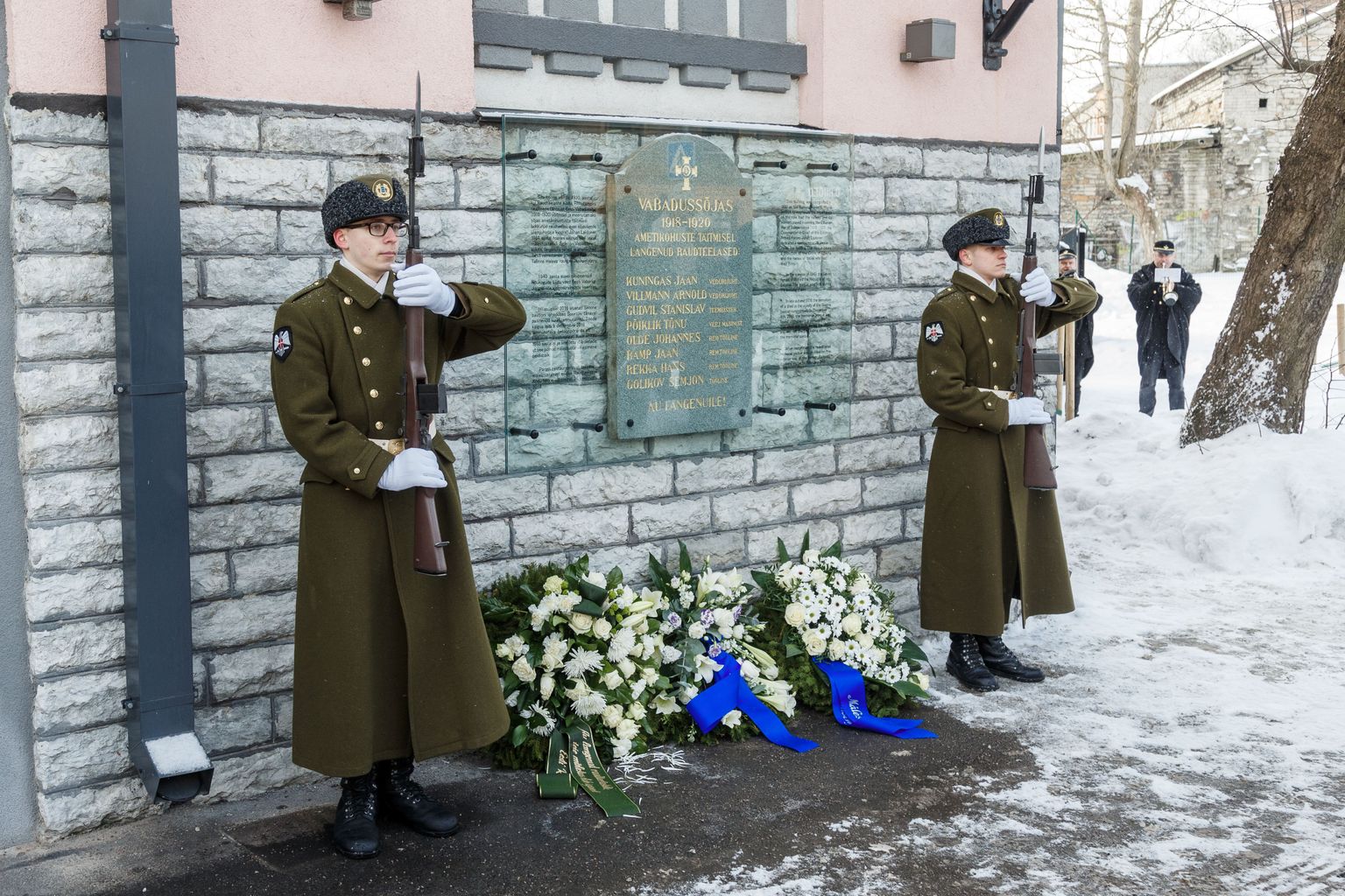 Vabadussõjas hukkunud raudteelaste mälestustahvel taasavati 26. veebruaril, üritust austasid osavõtuga president Kersti Kaljulaid ja kaitseväe peastaabi ülem kindralmajor Martin Herem.