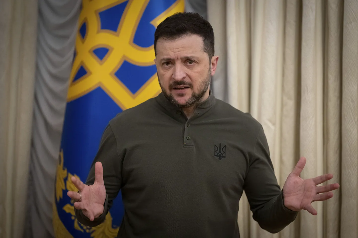 Ukraina president Volodõmõr Zelenskõi.