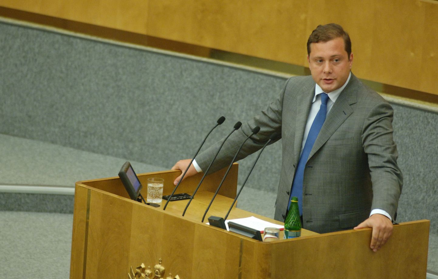 SRÜ asjade ja kaasmaalastega suhtlemise komisjoni riigiduumas juhtiv liberaaldemokraat Aleksei Ostrovski.