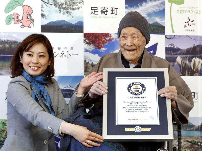 Guinnessi rekordite organisatsioon tunnistas Masazo Nonaka 2018. aasta aprillis vanimaks elusolevaks meheks