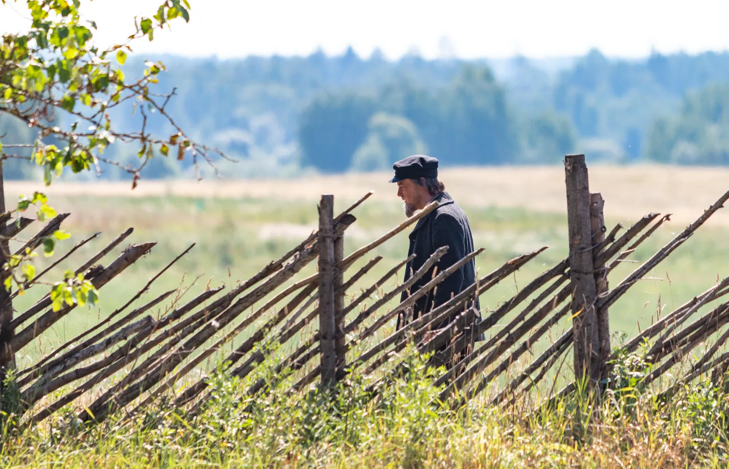 «Tõe ja õigus» film. Filmivõtted Võrumaal Eesti-Läti piiri ääres.