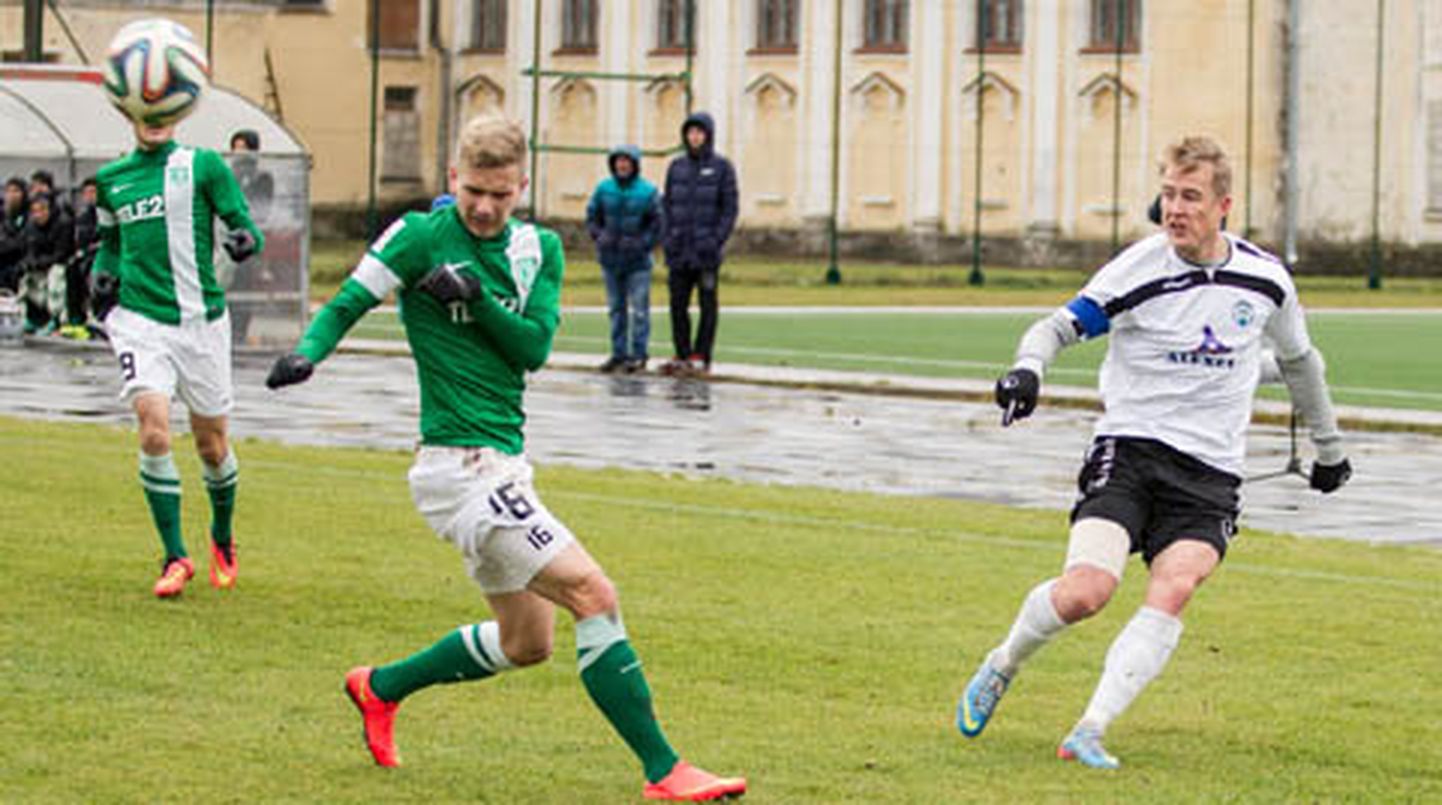 Eelmise hooaja viimases mängus sai Sillamäe Kalev kodustaadionil Tallinna Florast jagu, nüüd tuli võõrsil leppida 0:1 kaotusega.