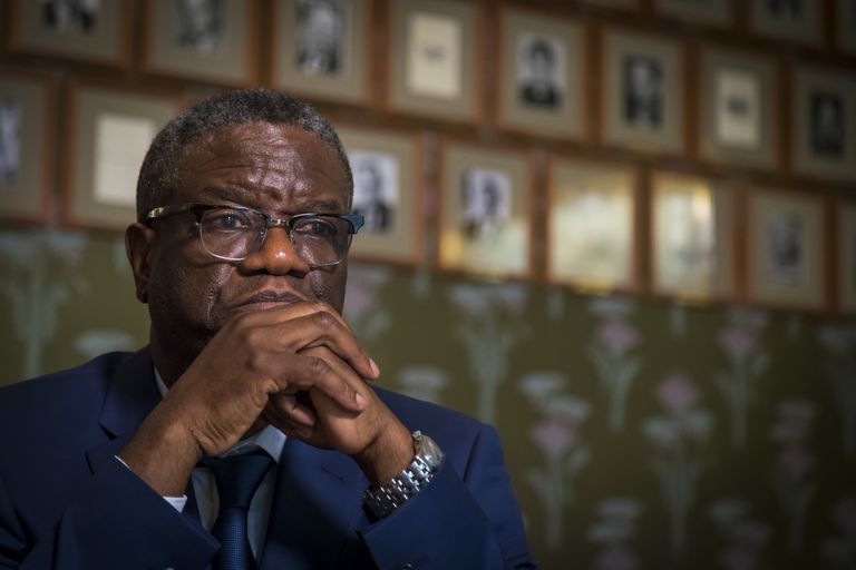 Nobeli rahupreemia laureaat Denis Mukwege.
