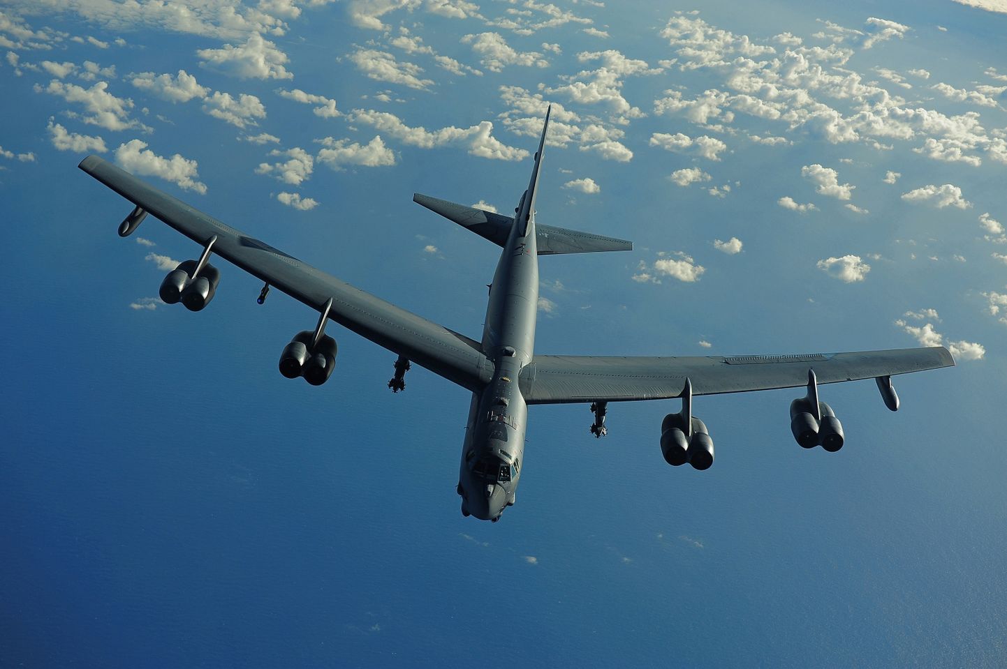 "B-52" stratēģiskais bumbvedējs. Ilustratīvs attēls.