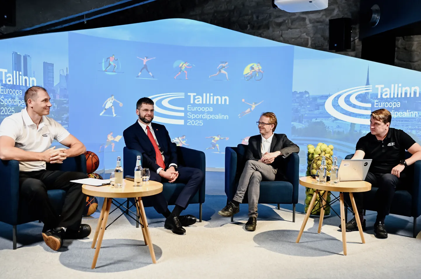 16. oktoobri pressisündmusel olid kohal olümpiavõitja Gert Kanter, Tallinna linnapea Jevgeni Ossinovski, abilinnapea Kaarel Oja ning Euroopa spordilinna projektijuht Robert Peets.