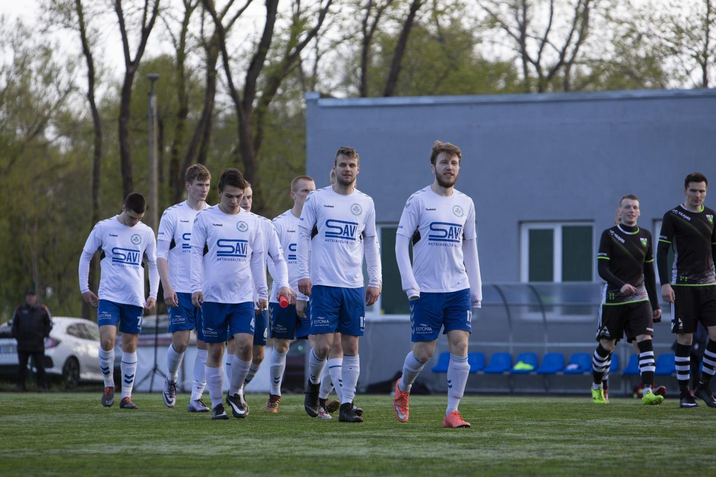 Pärnu jalgpalliklubi meeskond teenis tabelisse viigipunkti.