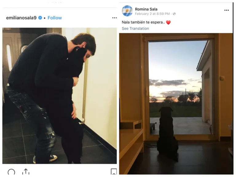 Emiliano Sala koer Nala