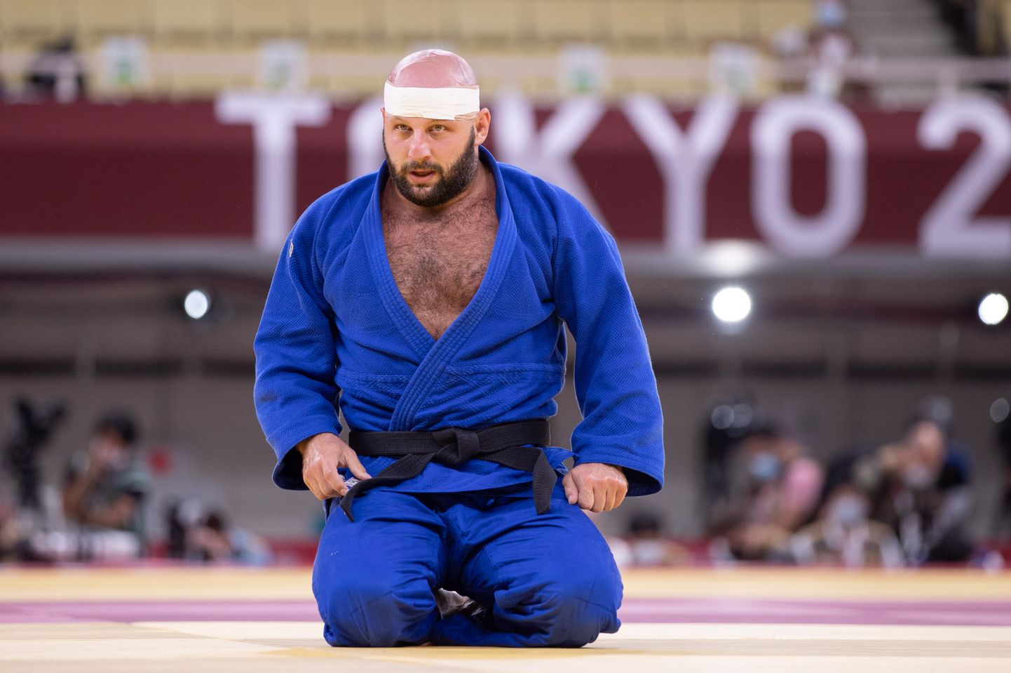 Grigori Minaškin suvisel Tokyo olümpial.
