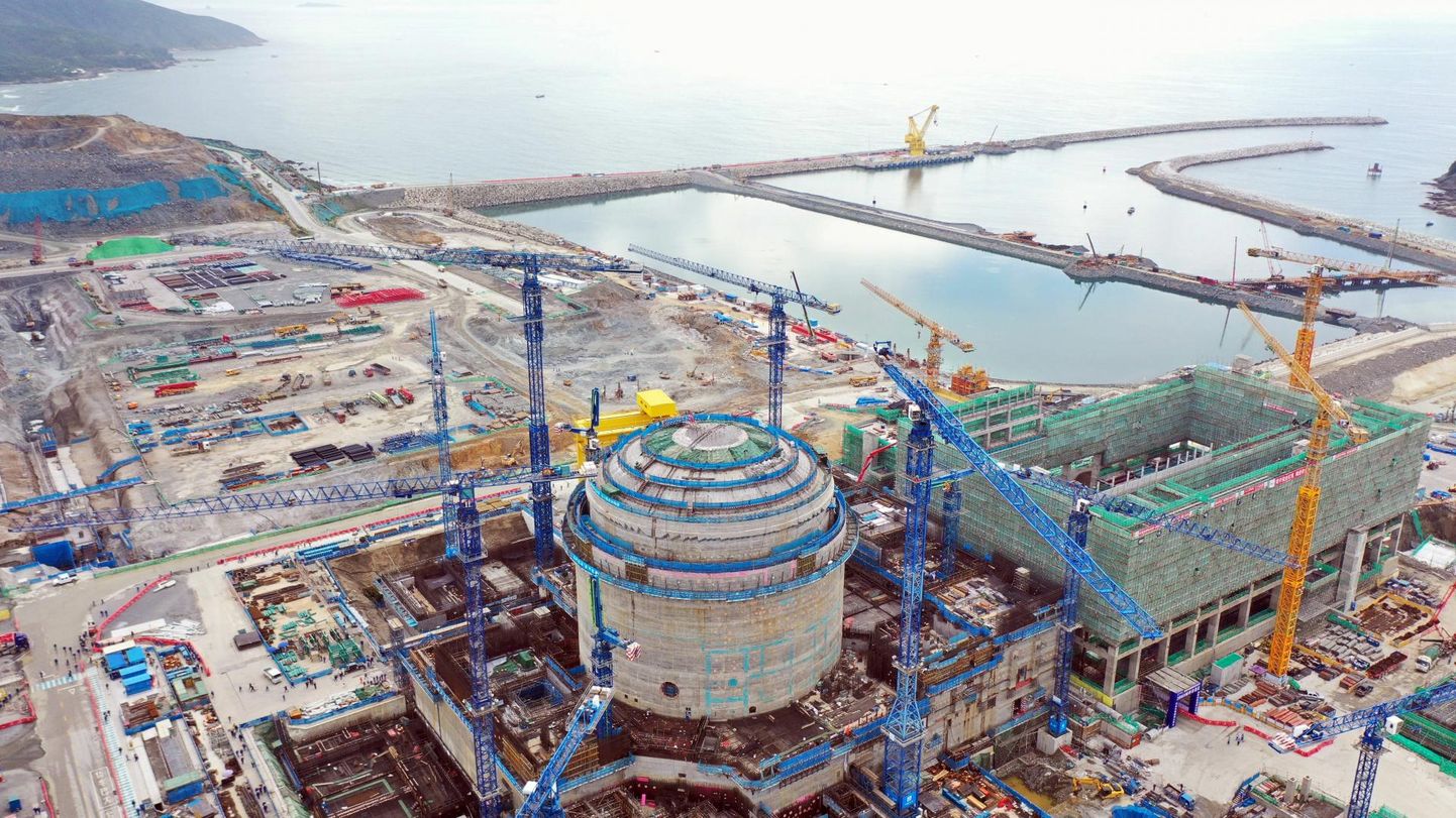 Shellenbergeri meelest on kogu tuumaenergia ümber keerlev narratiiv olnud süstemaatiliselt ebaaus ja süüdi on selles apokalüptilised ökoaktivistid. Pildil Taipingling tuumaelektrijaama teise korpuse ehitus Huizhous, Guangdongi provintsis Hiinas.