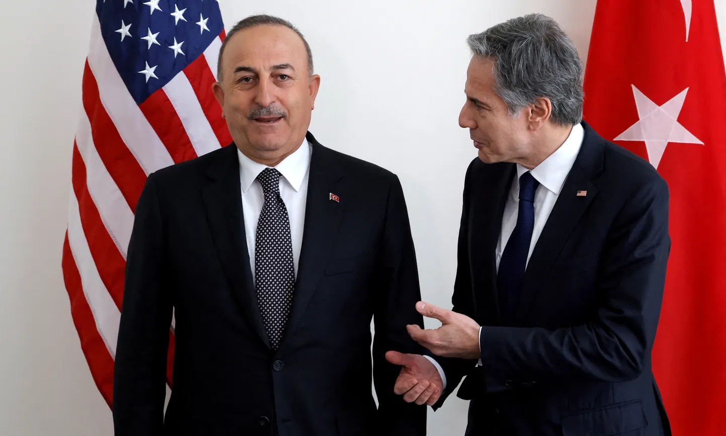 Mevlüt Çavuşoğlu ja Antony Blinken New Yorgis.