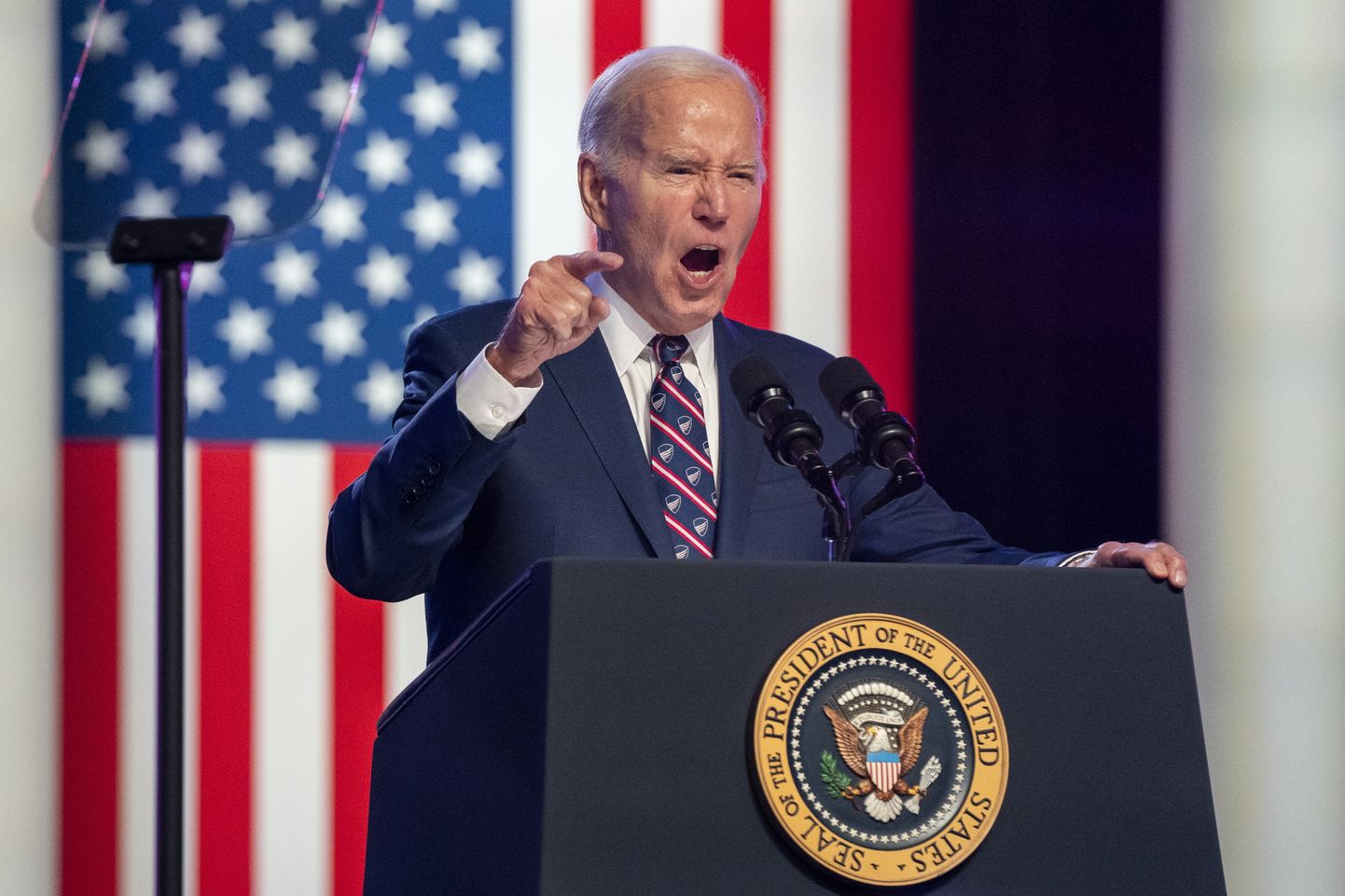 USA president Joe Biden pidas reedel, 5. jaanuaril Pennsylvania osariigis oma valimiskampaania avakõne.
