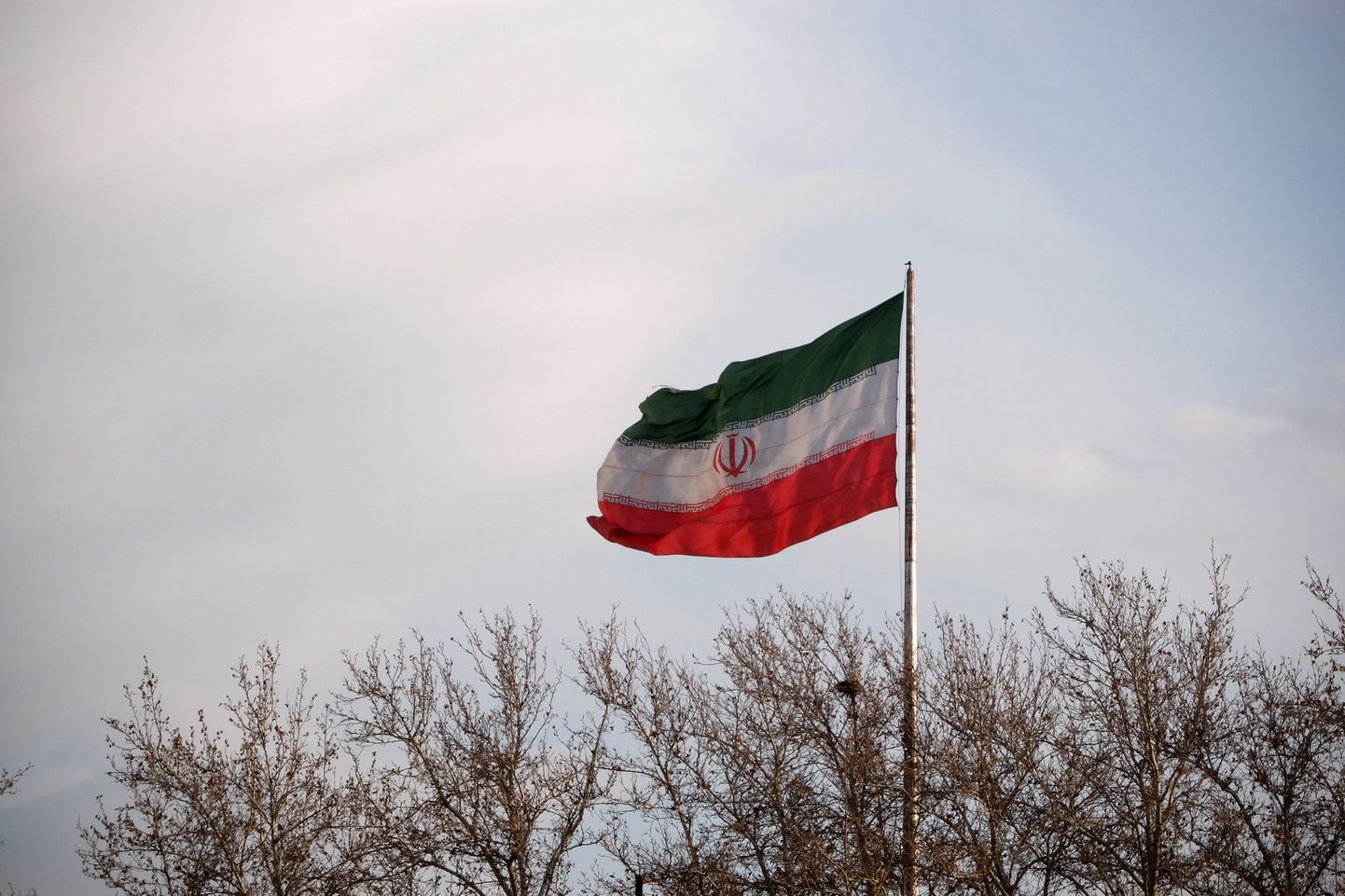 Iraani lipp Teheranis 29. jaanuar 2023.