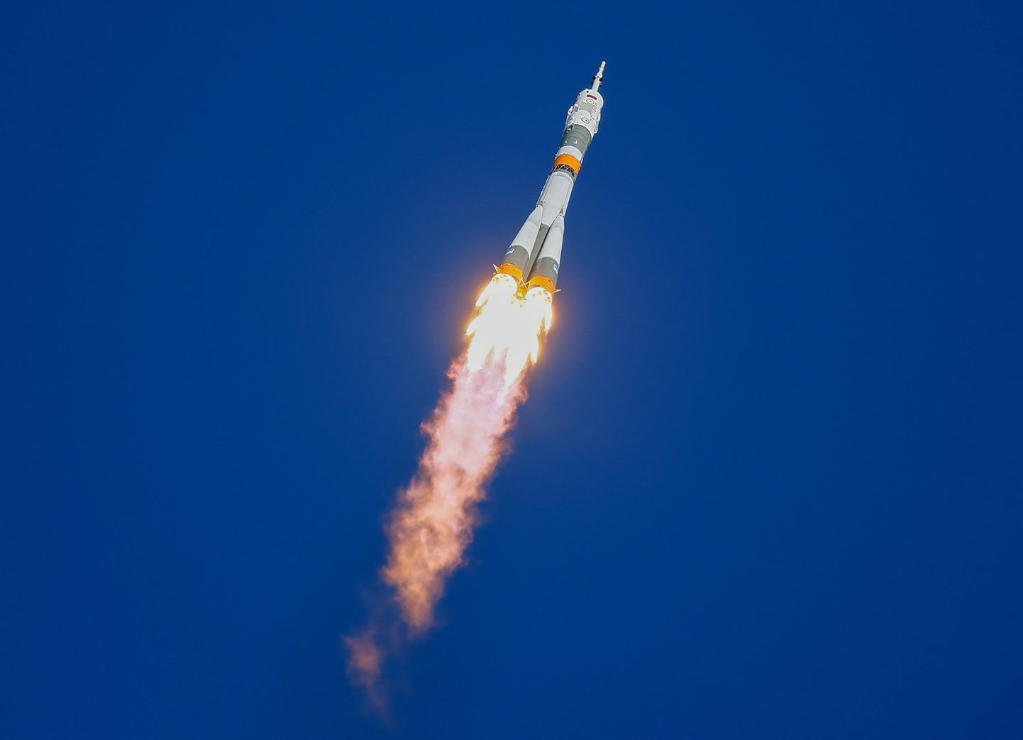 Sojuz MS-07 kosmoselaev.