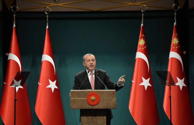 Recep Tayyp Erdoğan. Foto: Scanpix