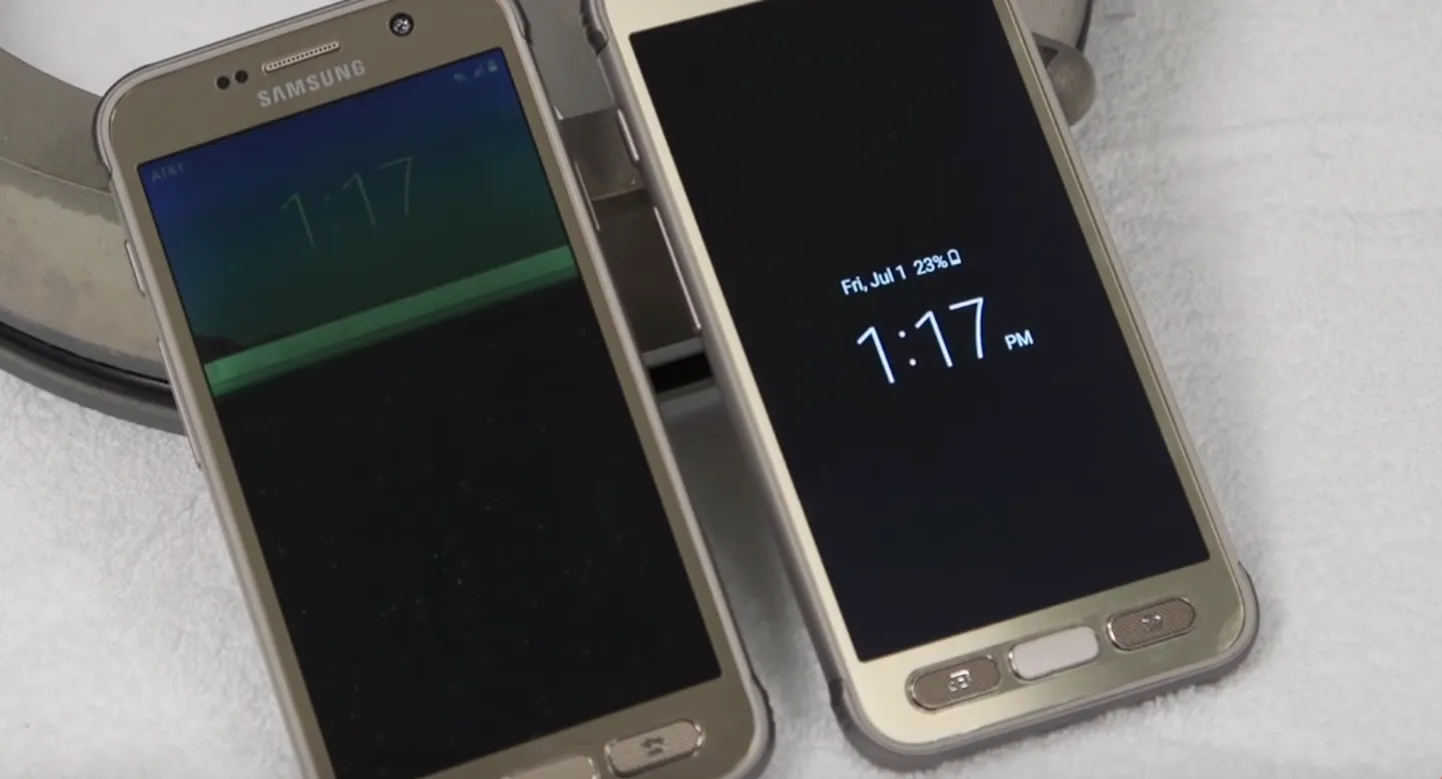 Samsung Galaxy S7 Active.