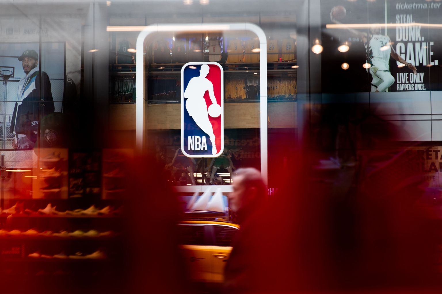 Логотип NBA.