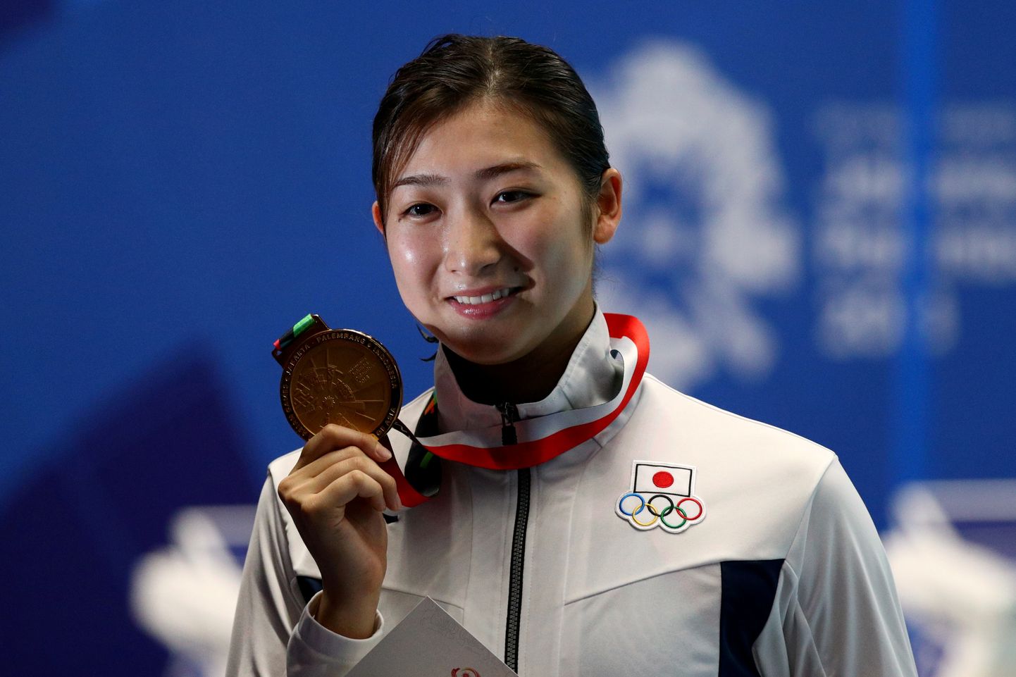 Rikako Ikee mullustel Aasia mängudel, kus ta võitis kokku kuus kulda.