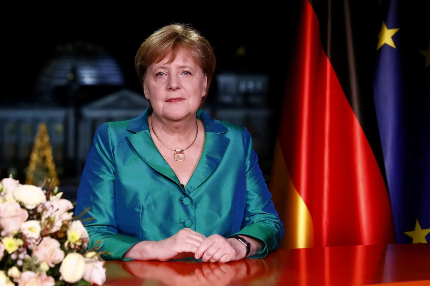 Angela Merkel.