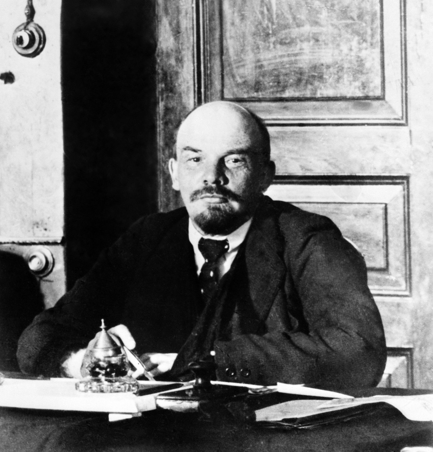 Vladimir Iljitš Lenin (Uljanov) 17. oktoober 1918.