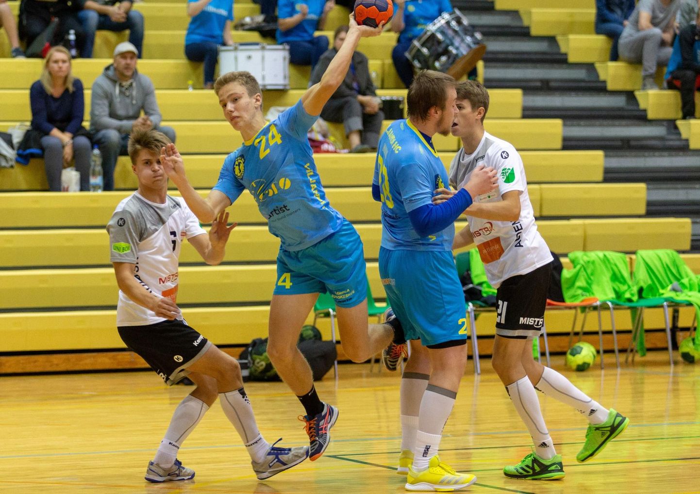 Eesti käsipallimeistrivõistluste kolmandas voorus kohtuvad täna Põlvas Serviti  ja Viljandi HC.