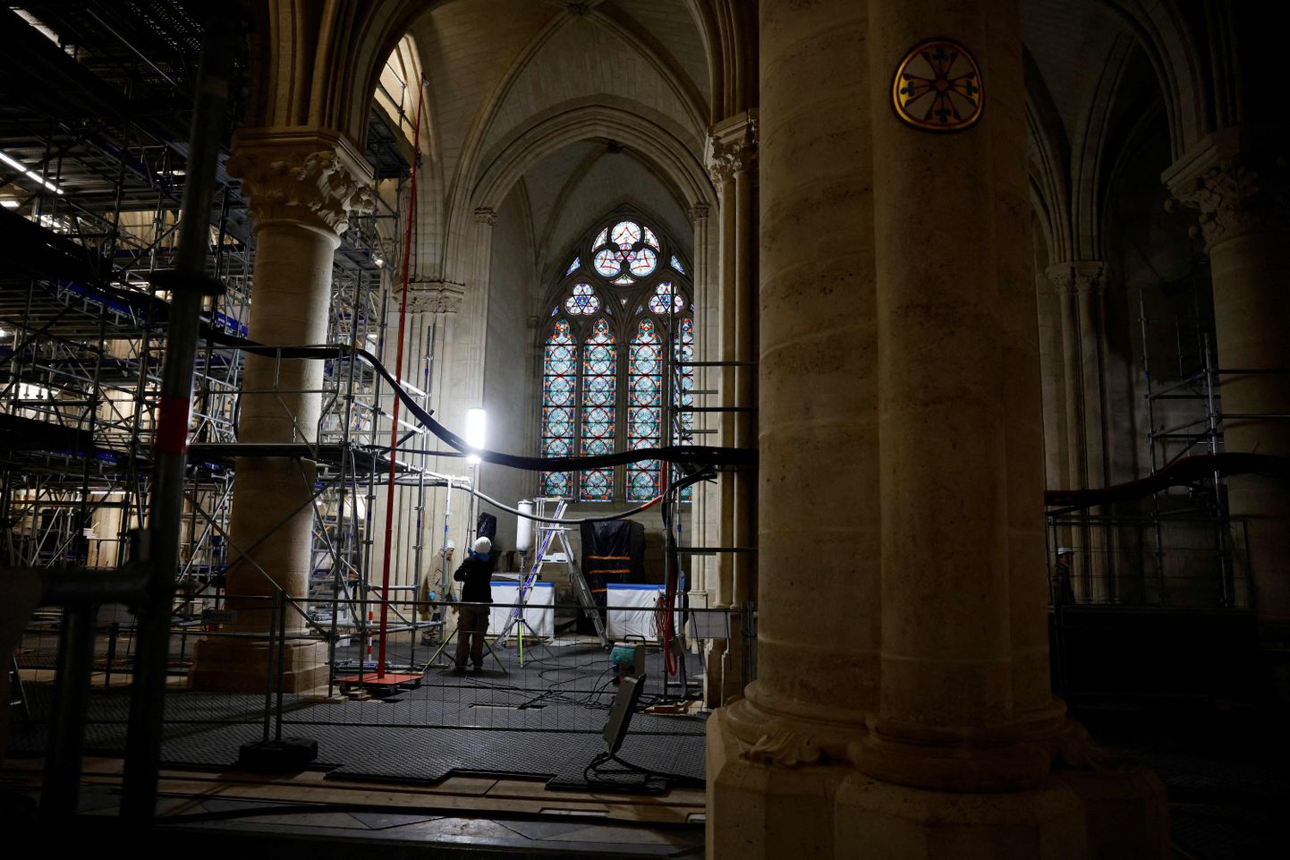 Pariisi Jumalaema kirikus käib pärast 2019. aasta põlengut taastamine ja restaureerimine. Kirik tahetakse taas avada detsembris 2024