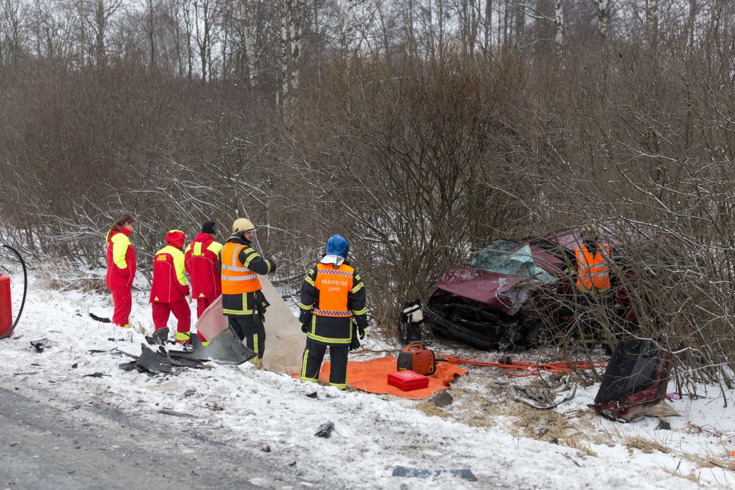 Mullu jaanuaris Oiu silla lähedal toimunud autoõnnetus oli aasta esimene ja viimane inimelu nõudnud avarii.