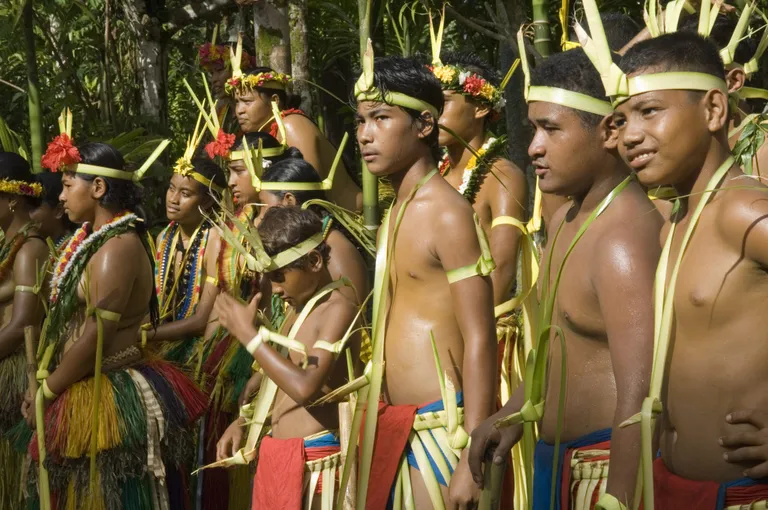 Vanuatu noormehed
