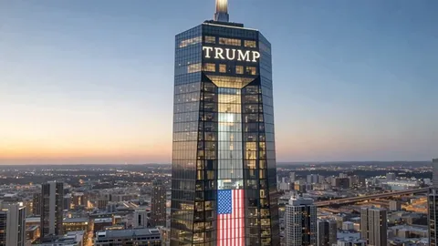 KULDNE HULLUS: Trump kavatseb raamatukogu sildi all rajada hiiglasliku egotorni