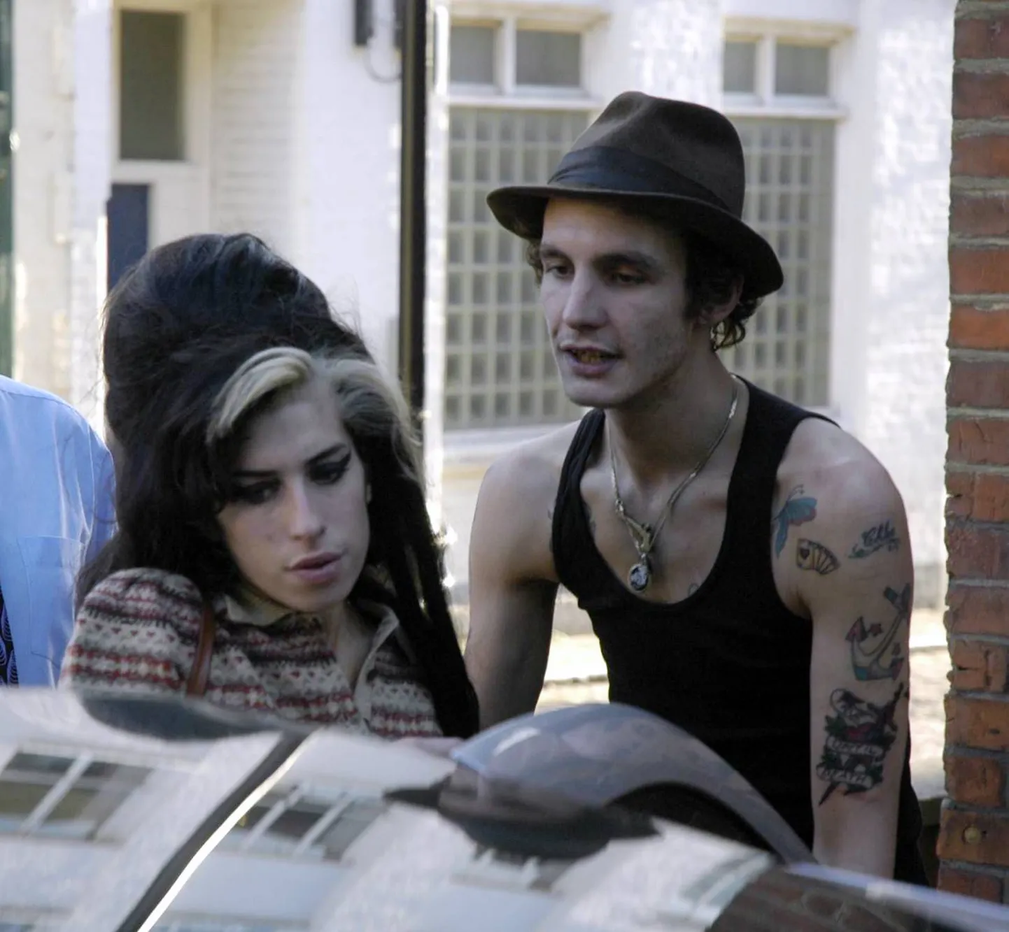 Amy Winehouse ja tema abikaasa Blake Fielder-Civil.