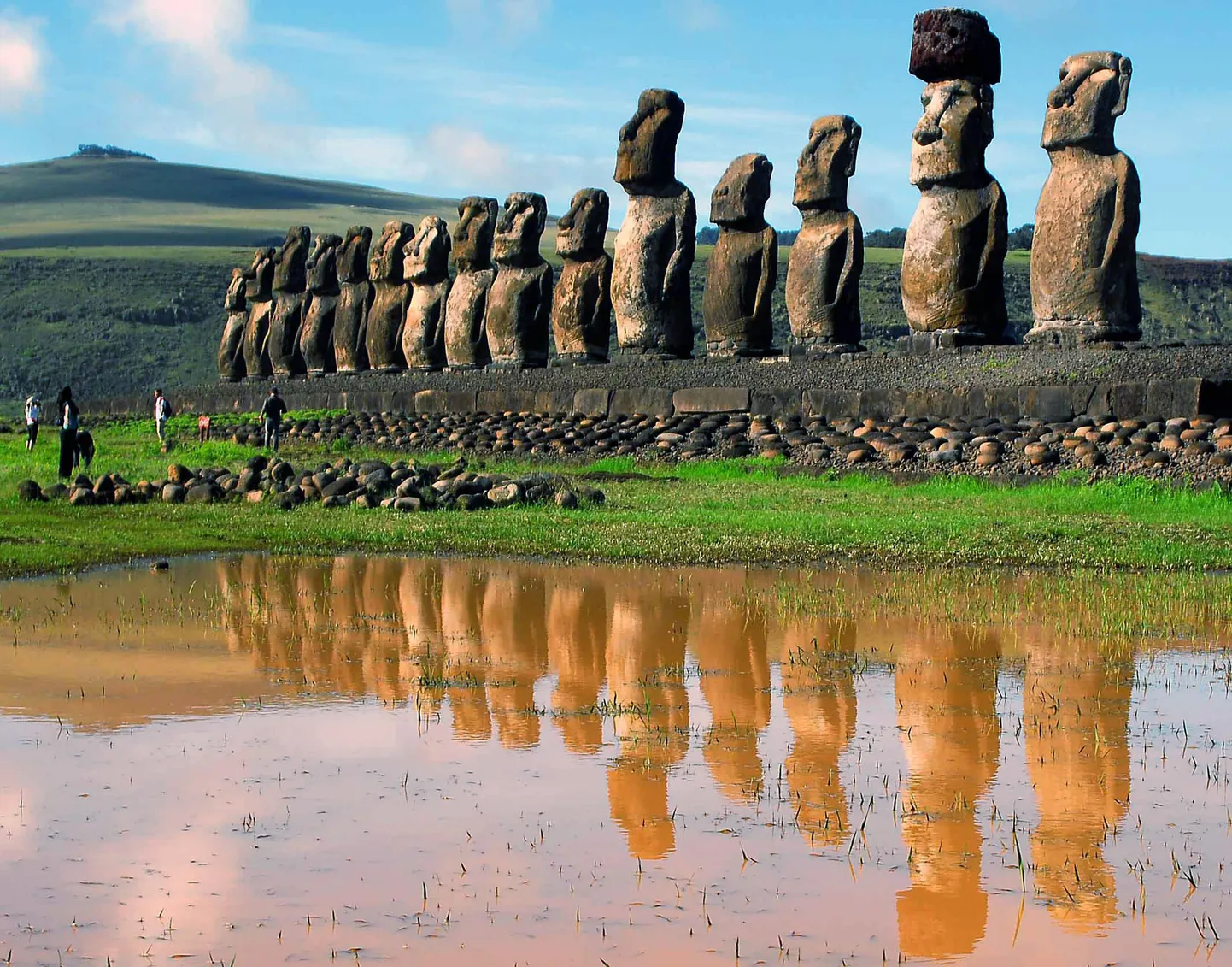 Lihavõttesaare moai kujud