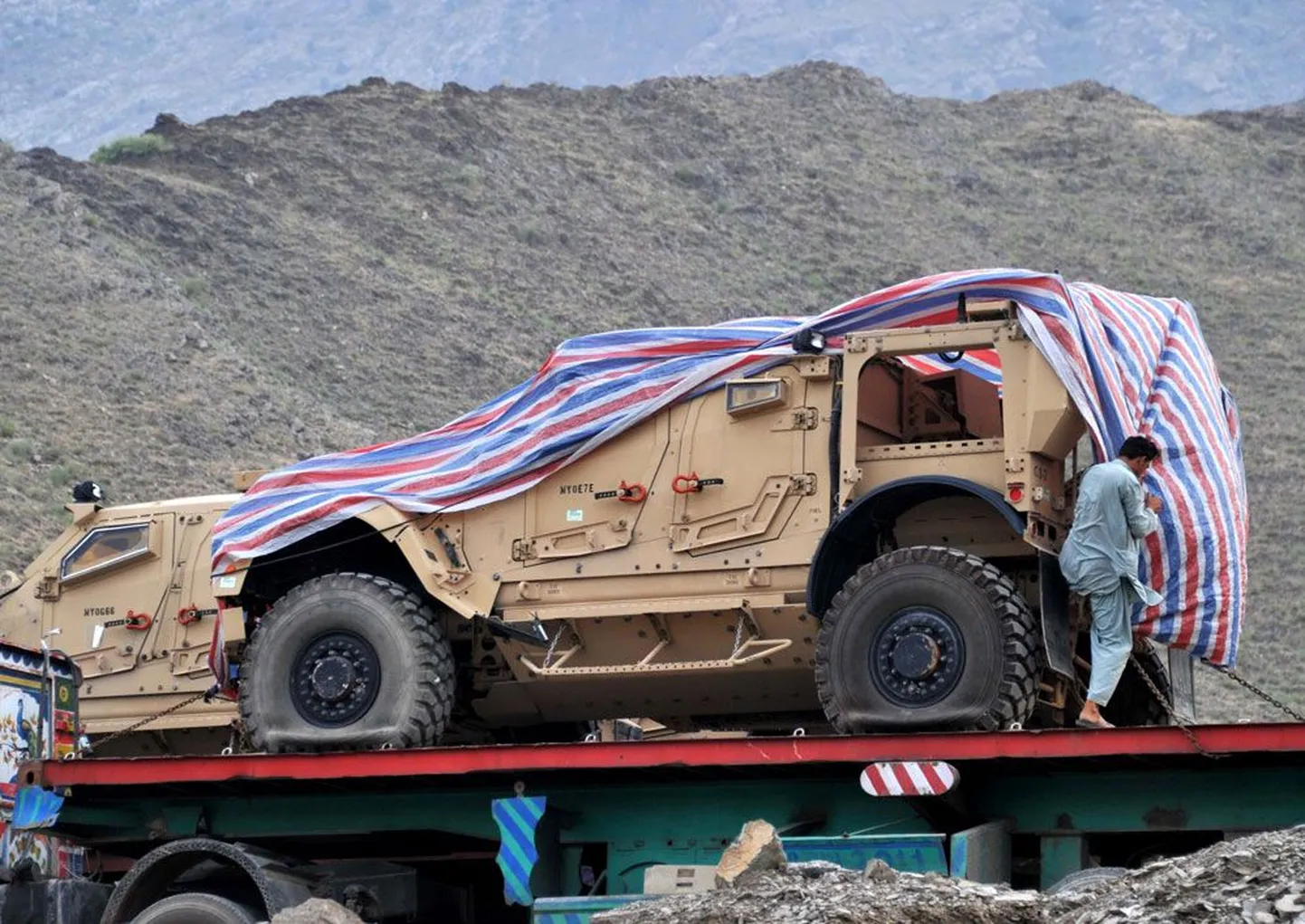 NATO vägede varustust pakitakse Afganistanis juba mõnda aega kokku.