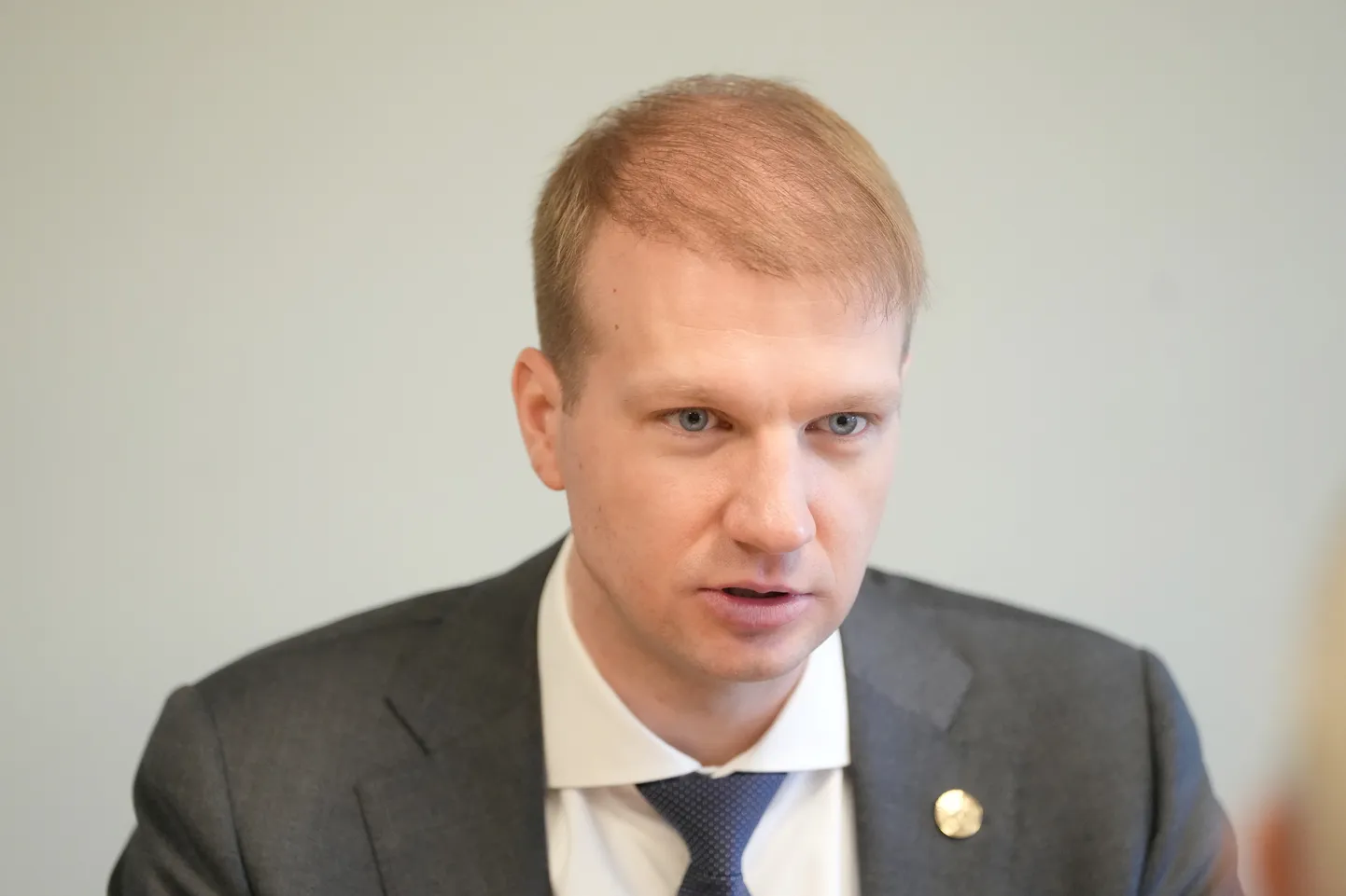 Klimata un enerģētikas ministrs Kaspars Melnis.