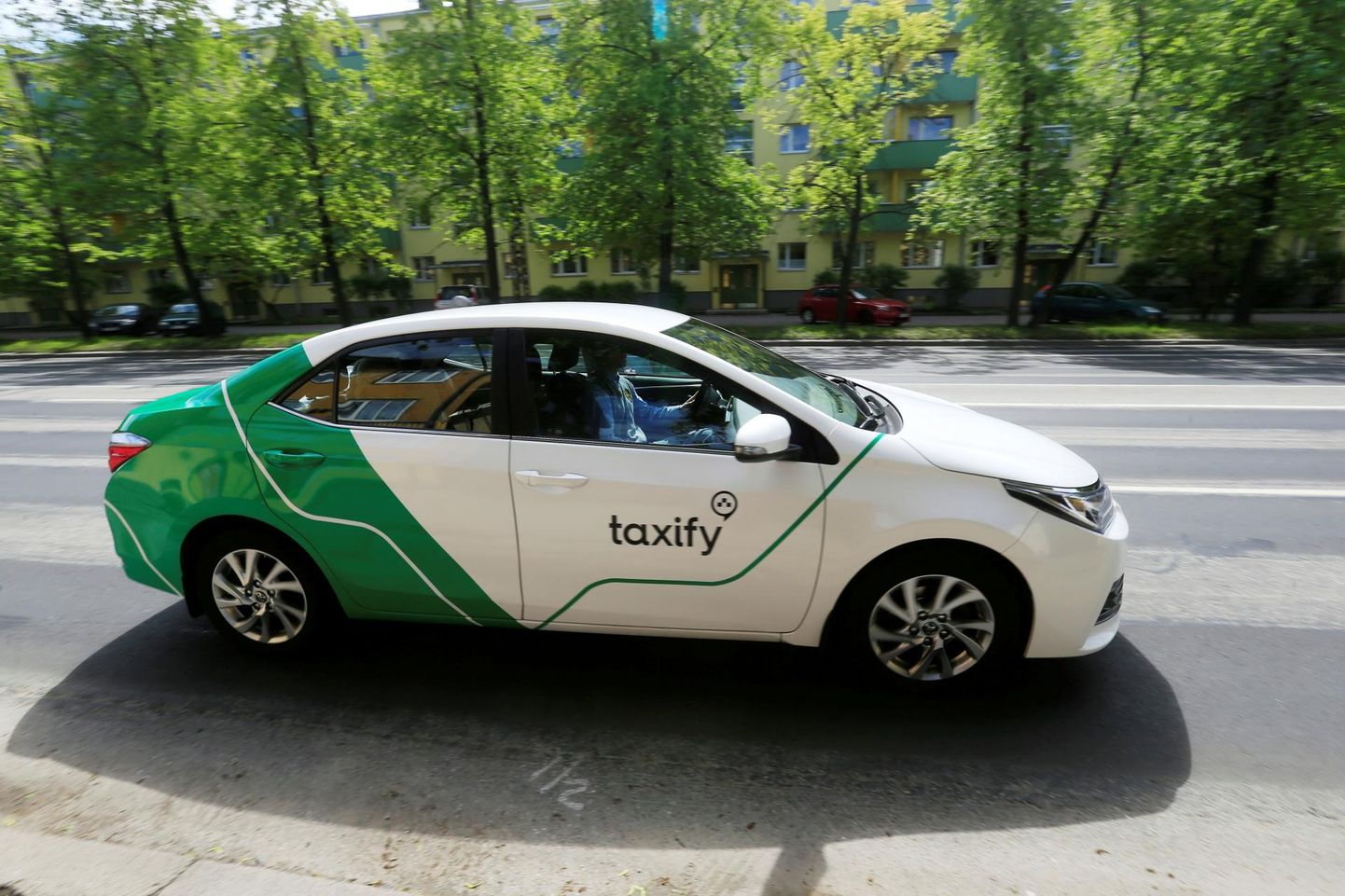 Taxify takso. Foto on illustratiivne.