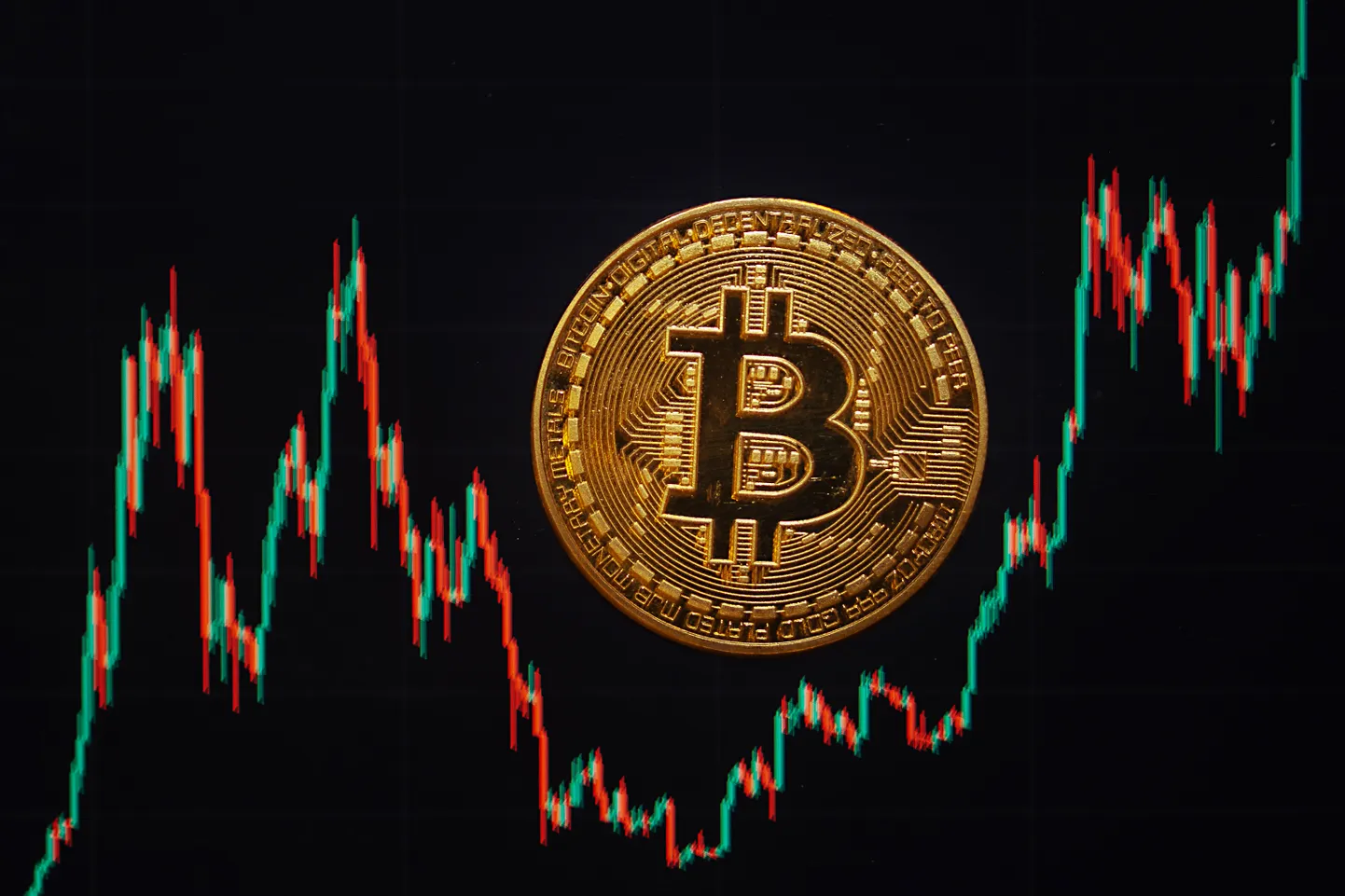 Illustratsioon bitcoin'ist.