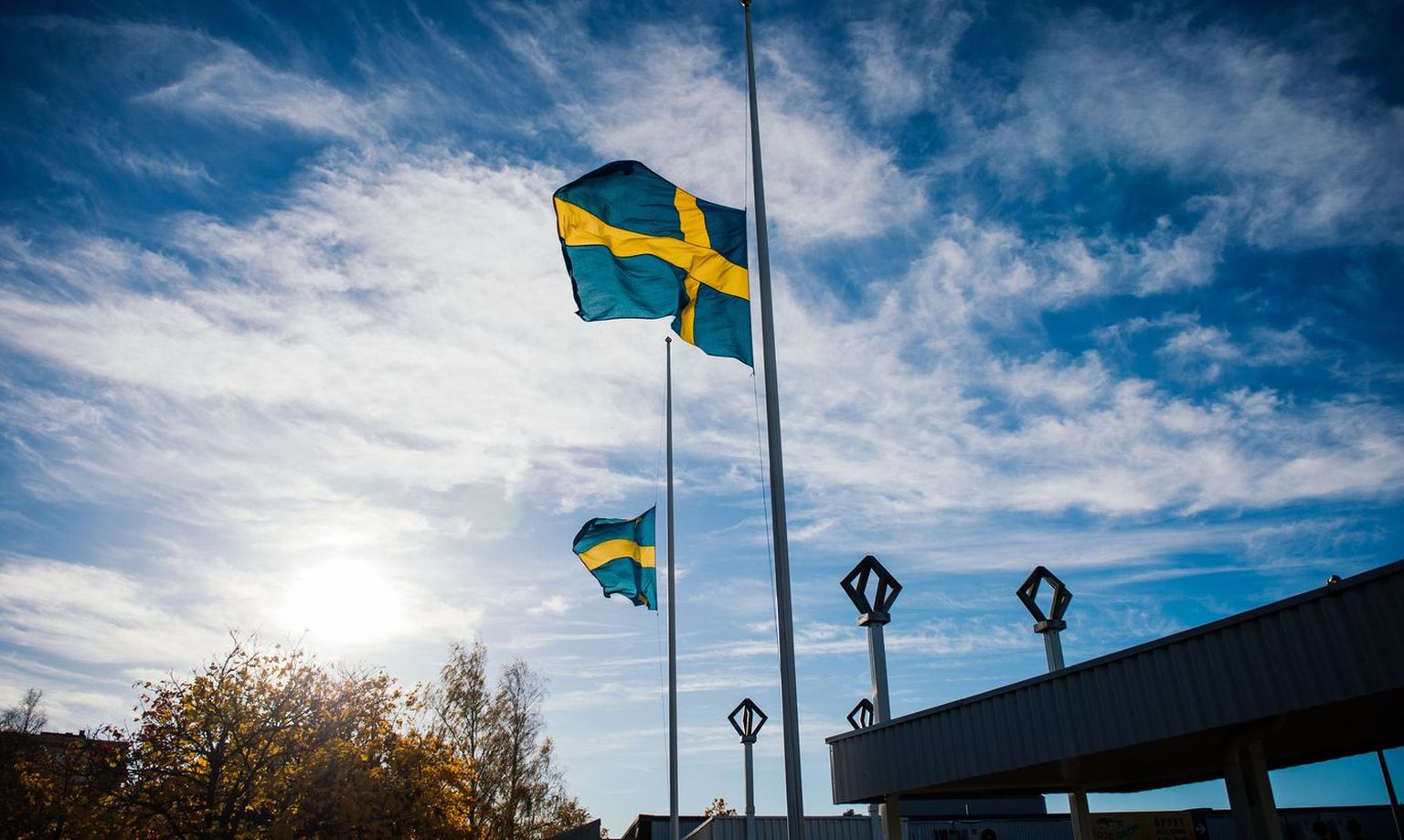 Флаг Швеции.