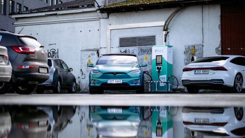 Eesti idufirma avas mitmes linnas uued elektriautode laadimispunktid