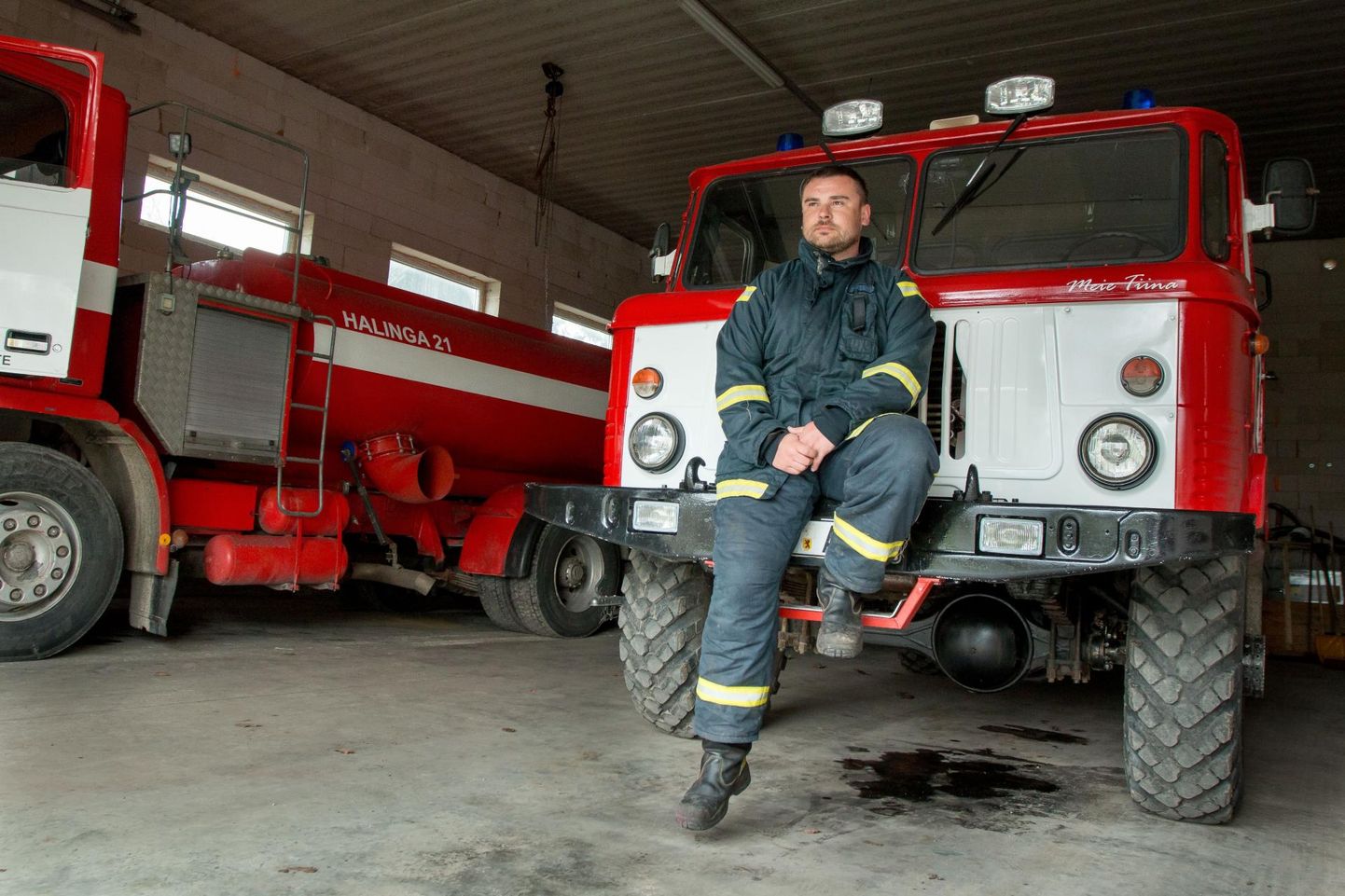 Toetust saavad taotleda ka vabatahtliku päästekomandot pidavad KOVid. Pildil Pärnu-Jaagupi tuletõrjeselts.