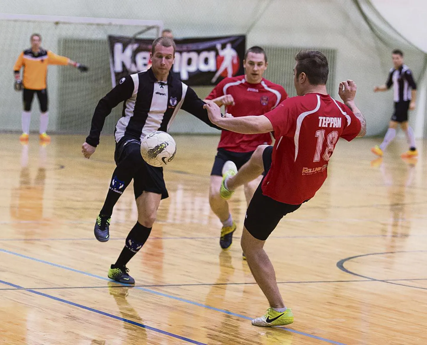 Hea tasemega Viljandi futsalimängijaid näeb Pärnu võistluselgi.
