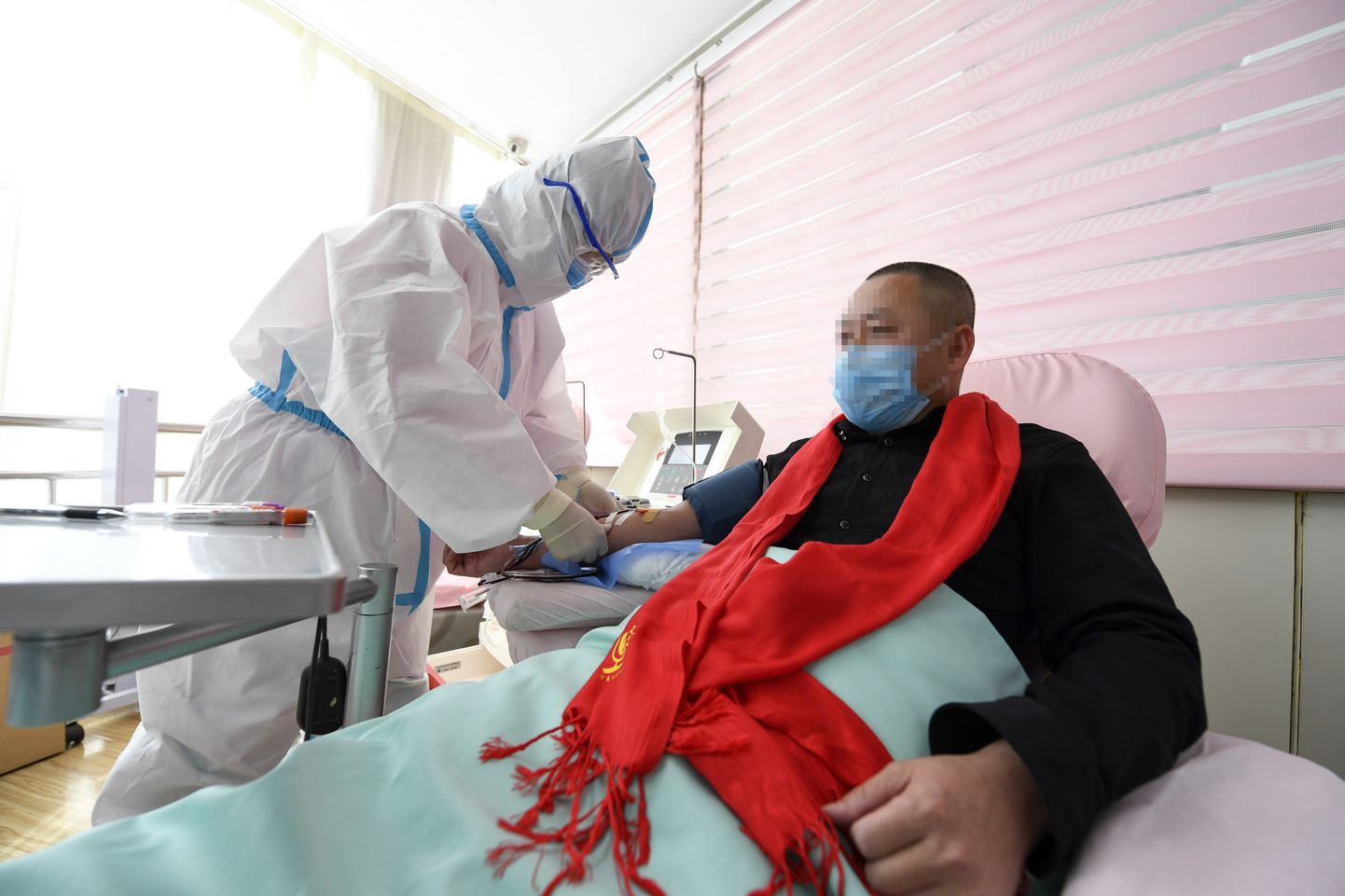 Patsient Hiinas haiglas