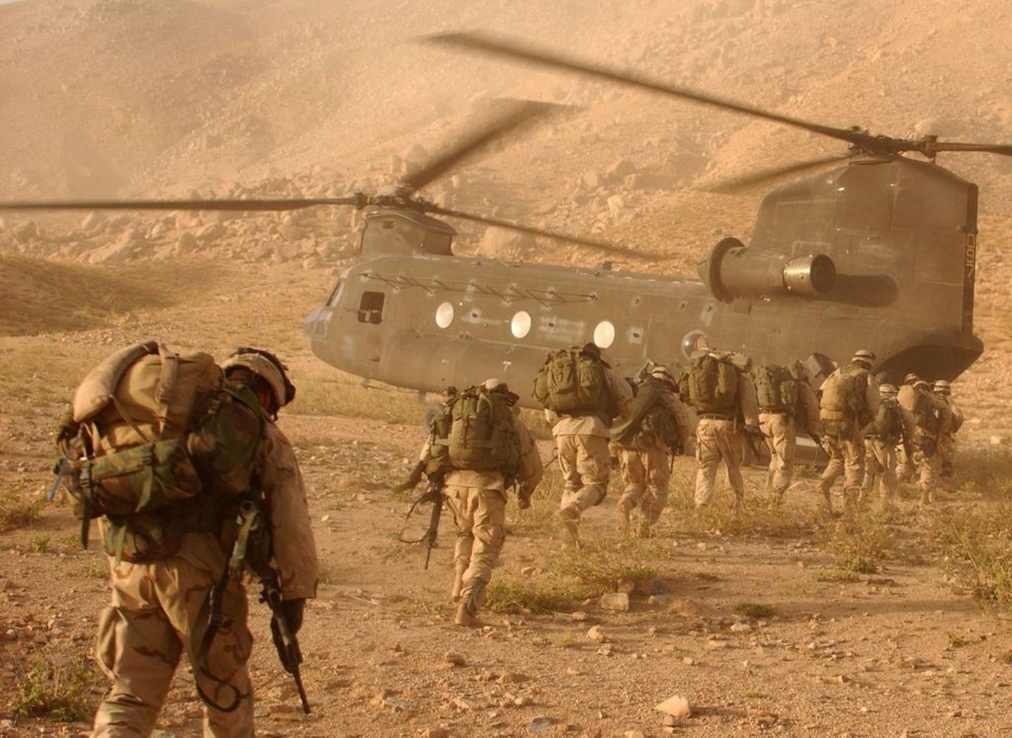 USA sõjaväelased Kandahari sõjaväebaasis Afganistanis