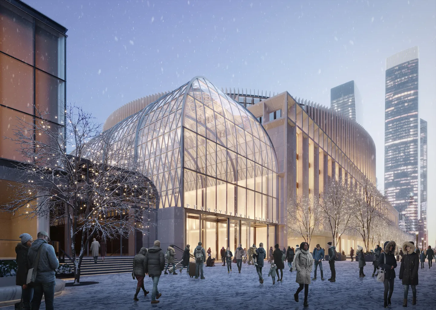 Penn Stationi projekt.